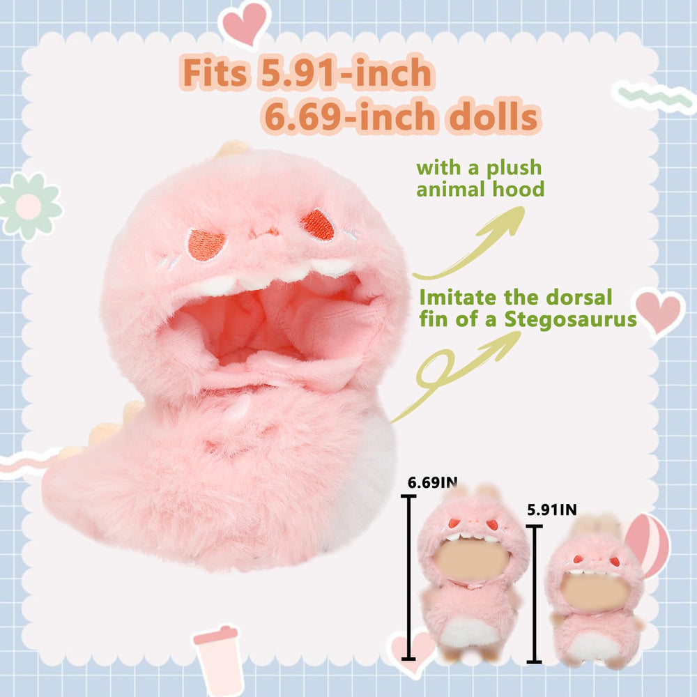 HiOKOU Labubu 17cm pig outfit adds charm to daily display and photos
