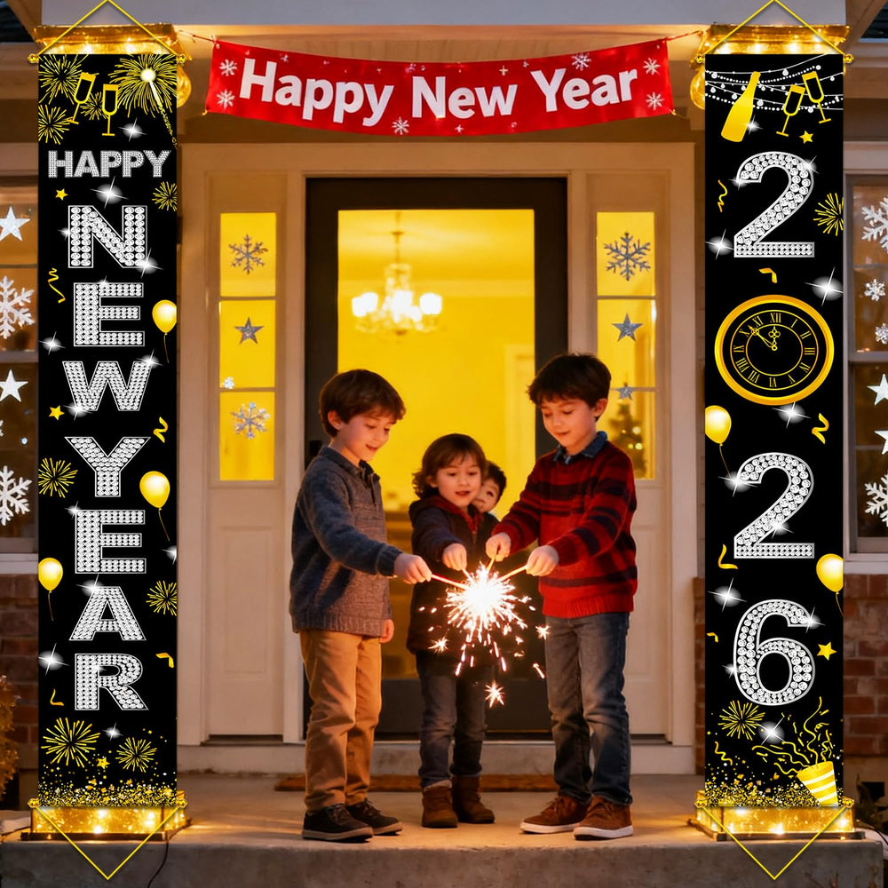 HiParty large 71x12in banner creates bold centerpiece