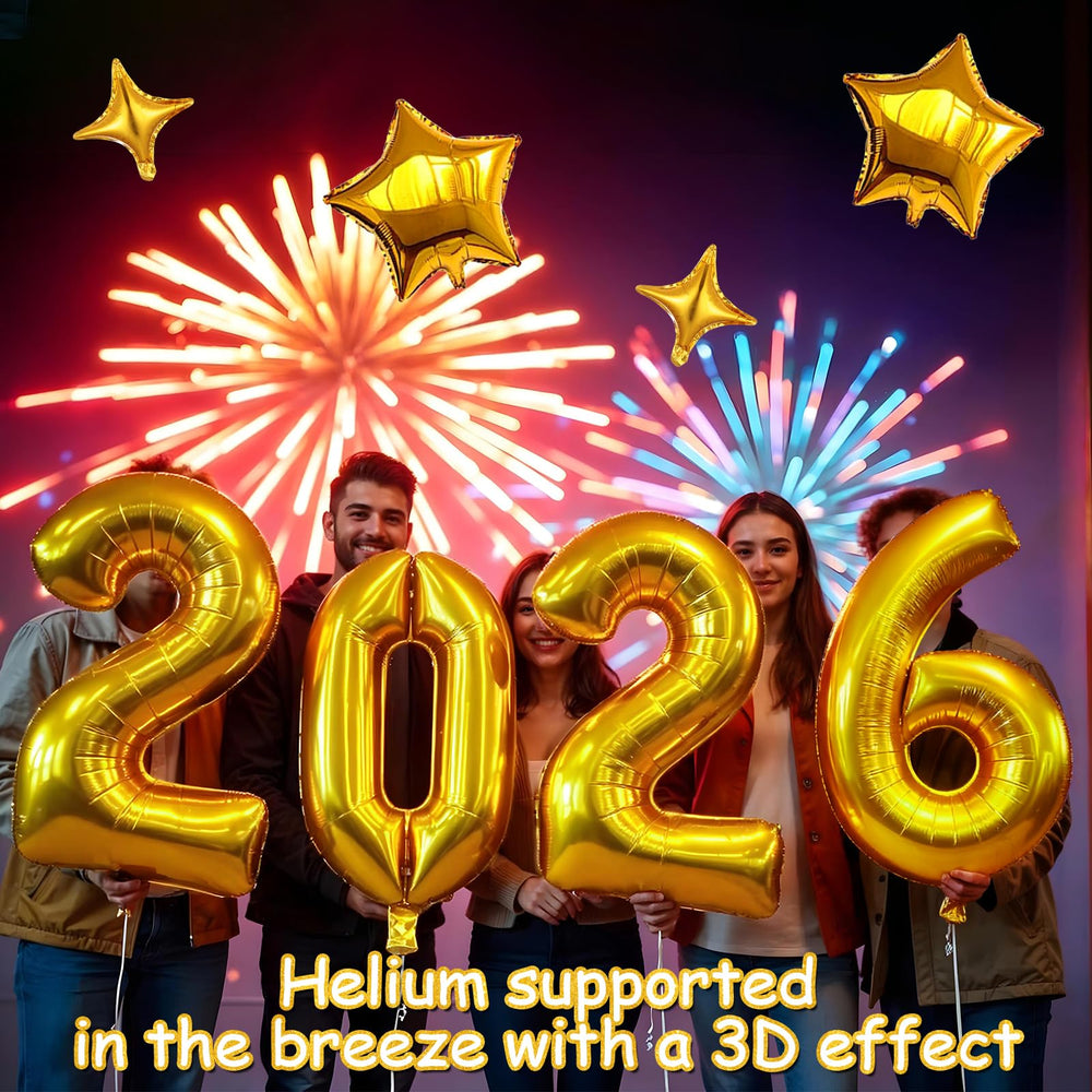 HiParty New Year’s Eve setup ready to shine with premium foil finish