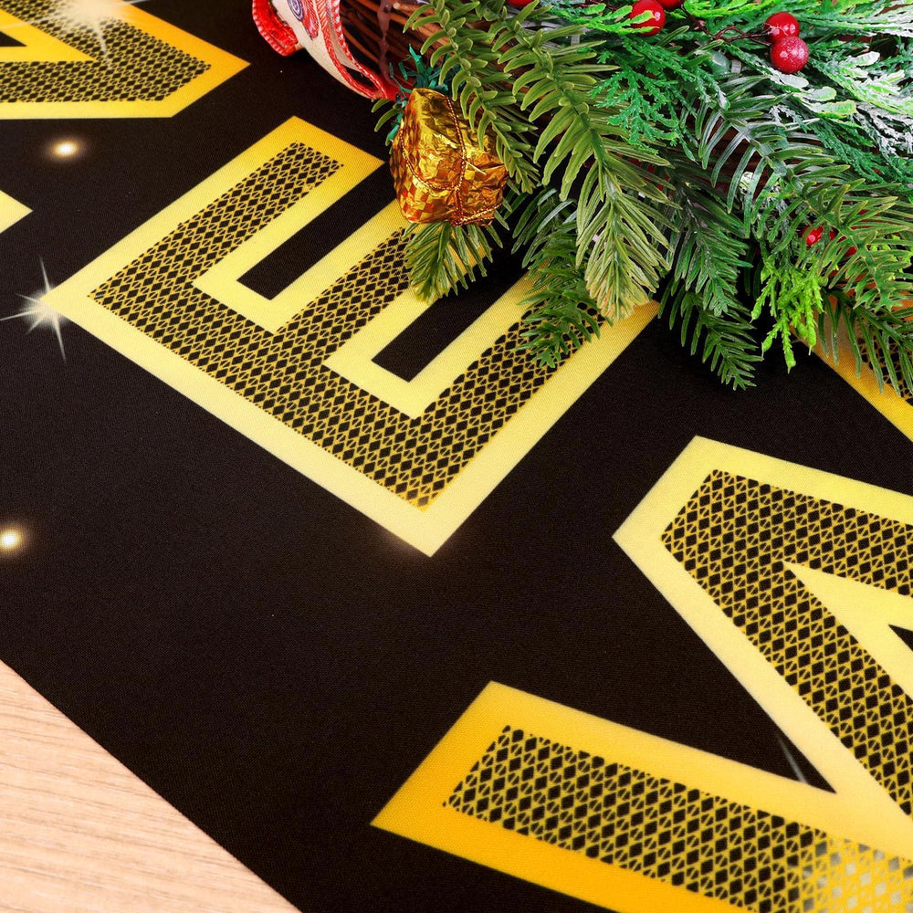 HiParty premium polyester fabric banner with vibrant print and smooth touch