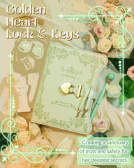Hi!SCI diary uses premium faux leather and soft padding for a luxe feel.