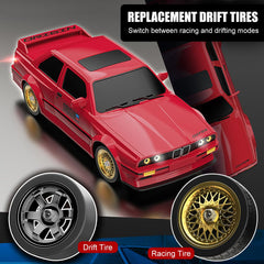 Hitish drift car set includes dual batteries for extended playtime and quick swaps.