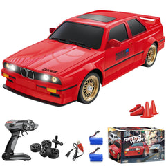 Hitish RC drift car with LED front lights for exciting night racing.