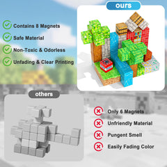 HitToys Magnetic Blocks ideal for solo or group play to boost problem solving