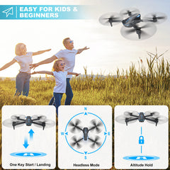 Hiturbo drone gesture selfie mode enabling hands-free photo capture.