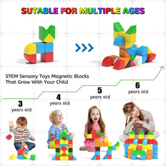 Kids build rockets and castles with Hiwawind blocks