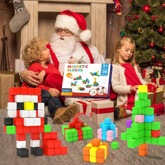 Hiwawind magnetic blocks click sound during play provides engaging cues