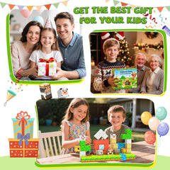 Hiwawind magnetic blocks compatible with major brands for expanded creativity.