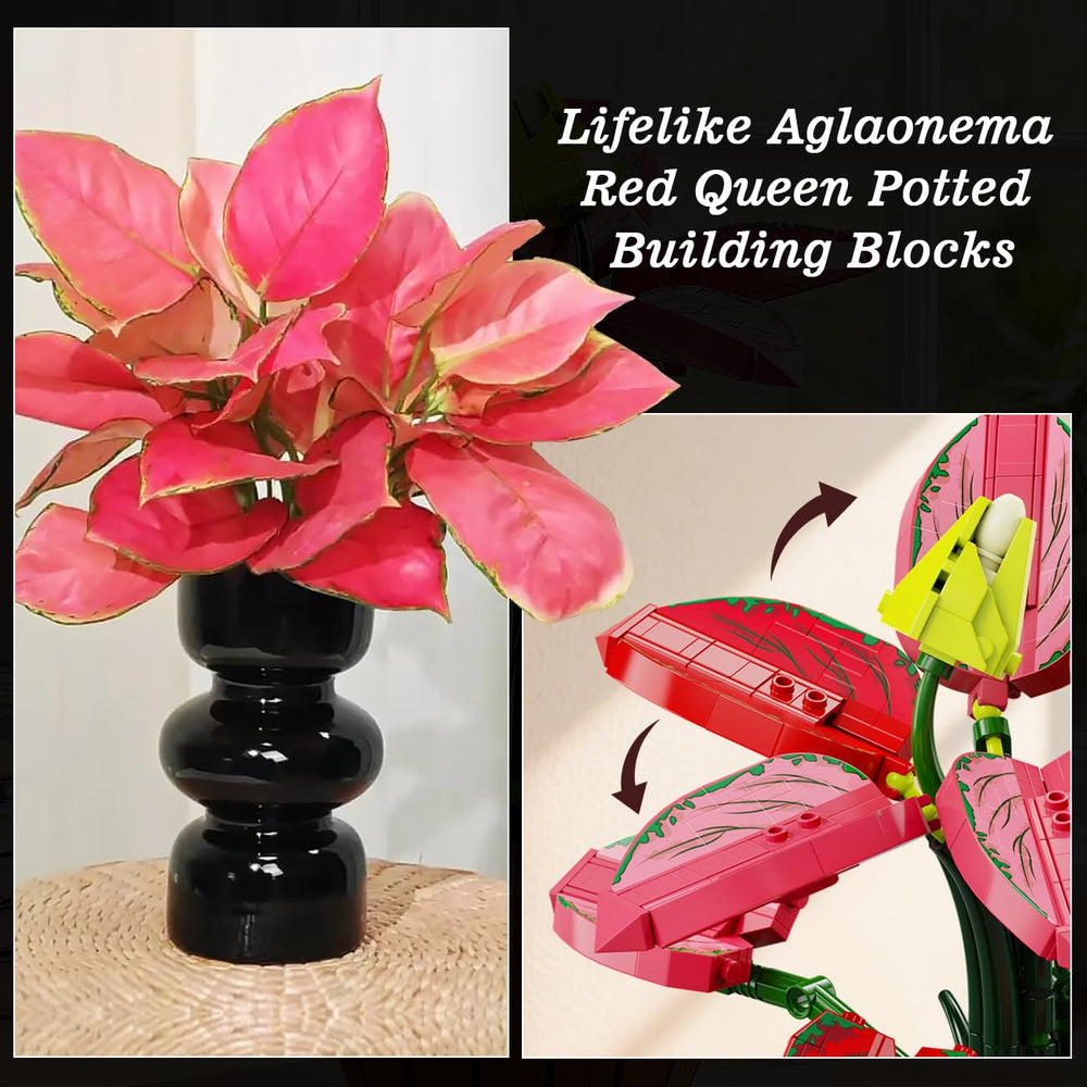 HiWEEGO multicolor red and pink leaves create vibrant focal points.