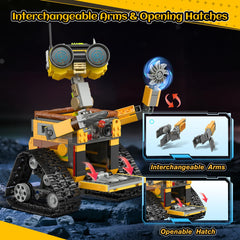HiWEEGO scorpion mode showcases versatile building and problem-solving tasks.