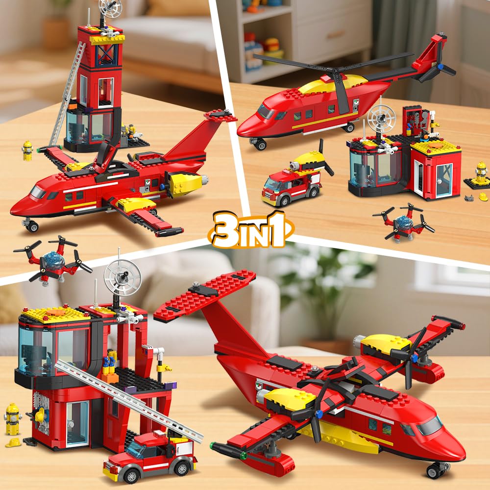 HiWEEGO 803-piece set sparks storytelling and teamwork while assembling together.