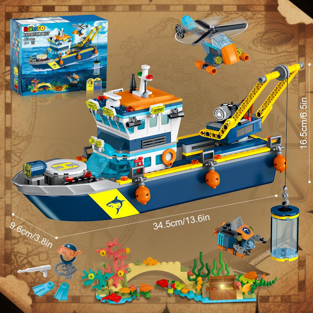 HiWEEGO gift box packaging makes a ready-to-gift ocean adventure