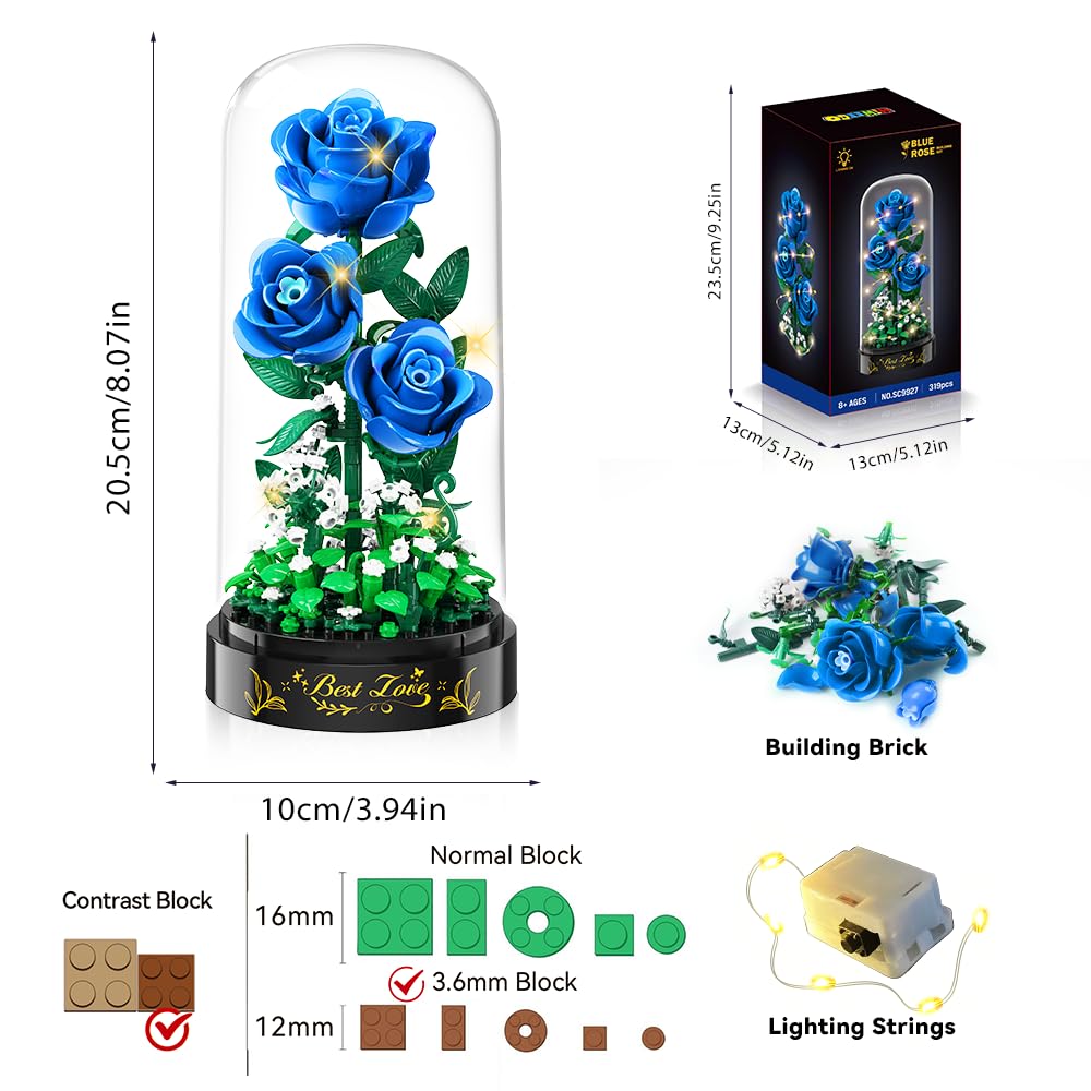 HiWEEGO packaging and care tips for the bouquet