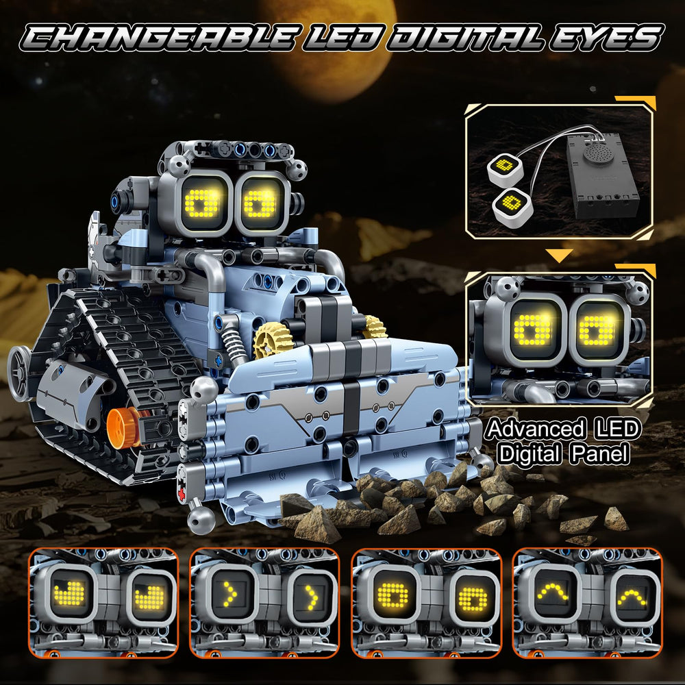 HiWEEGO tracked vehicle design ensures grip on surfaces.