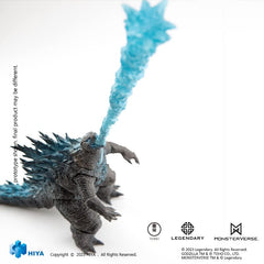 Hiya Toys Godzilla Exquisite Basic 7-inch figure height for shelf display.