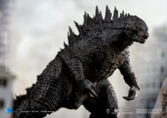 Hiya Toys Godzilla Exquisite Basic PREVIEWS Exclusive badge and packaging.