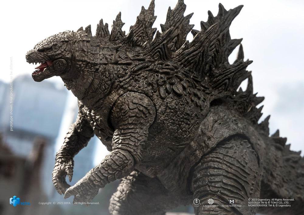 Hiya Toys Godzilla Exquisite Basic Series PX 7 inch height figure in profile