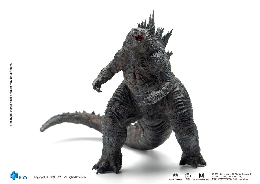 Hiya Toys Godzilla Stylist Series collectible, supports fan display and collection.
