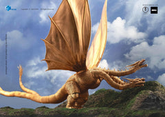 Hiya Toys King Ghidorah PVC wings with internal wires for shaping