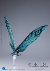 Hiya Toys Mothra Emerald Titan collectible ideal for kaiju fans.