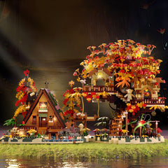 HJPLPXH autumn palette micro blocks offer a rewarding building experience.