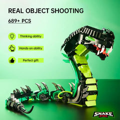 Colorful eyes and detailed body parts on the completed model