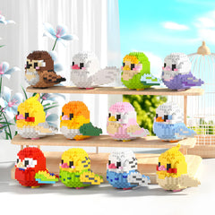 HJPLPXH Parrots Mini Block Sets building instructions guide beginners and experts