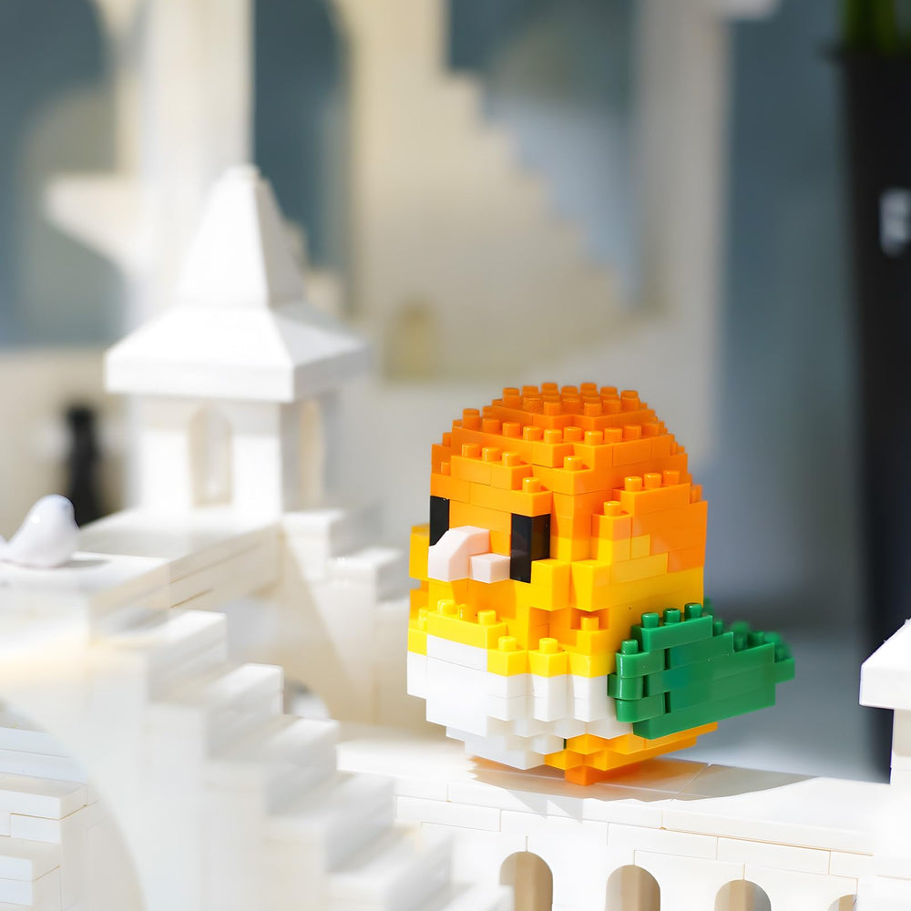 HJPLPXH Parrots Mini Block Sets micro pieces offer a challenging build experience
