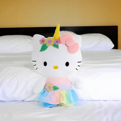 HK Hello Kitty Unicorn Plush, officially licensed authenticity for fans and collectors.