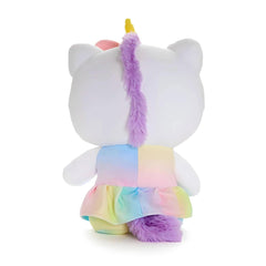 HK Hello Kitty Unicorn Plush, unicorn outfit detail adds whimsical charm to any collection.