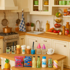 HKLMRO bread miniatures perfect for table settings and crafts