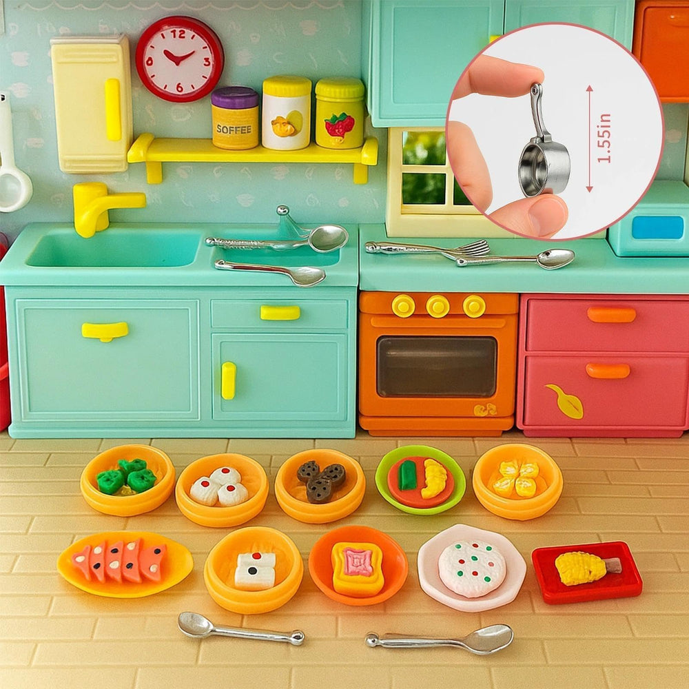 HKLMRO miniature burger toy enhances pretend meals and storytelling
