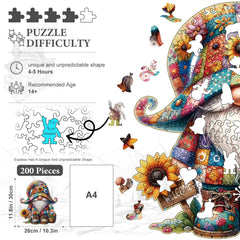 Hlison puzzle package contents include storage bag, stands and mounting tools