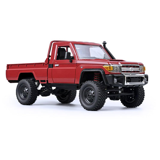 HLSFWDRIVE MN82 RC Rock Crawler front view highlights rugged 4x4 design for off-road fun