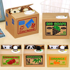 HmiL-U Panda Stealing Money Bank gift-ready packaging for birthdays