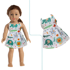 HOAKWA gift-ready doll clothes pack for holidays and birthdays.