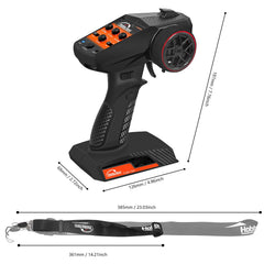 Hobby Fans RC receiver included for reliable, responsive control