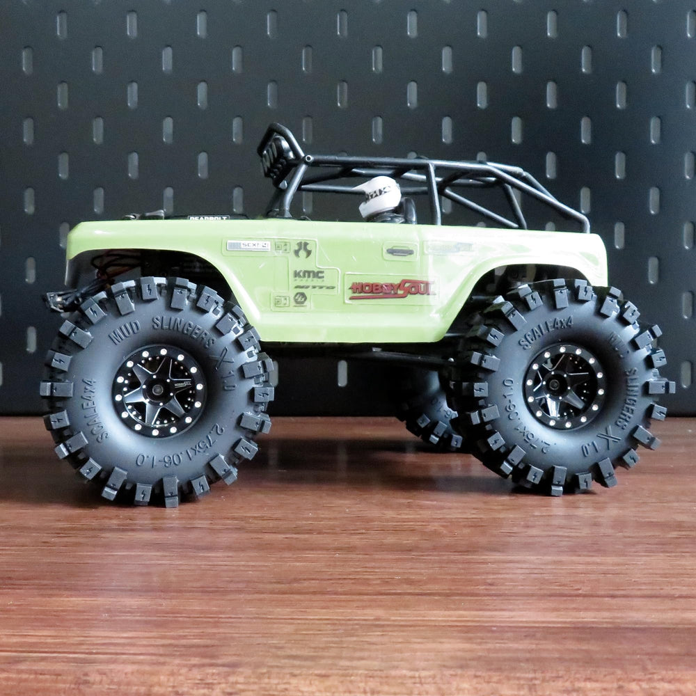 Hobbysoul TRX4M compatibility for improved grip and clearance