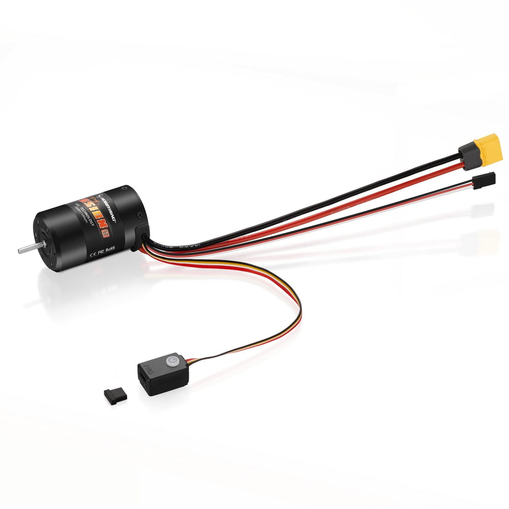Hobbywing Quicrun Fusion SE 540 IP67 rating protects against water and dust during bashing.