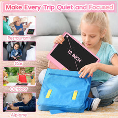 Hockvill battery powered doodle board with long lasting erasing