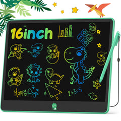 Hockvill LCD writing tablet for kids with large 16-inch drawing area