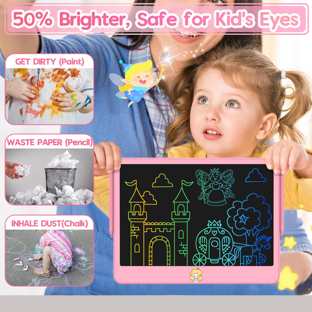 Hockvill princess erase pattern doodle board inspires imaginative drawing