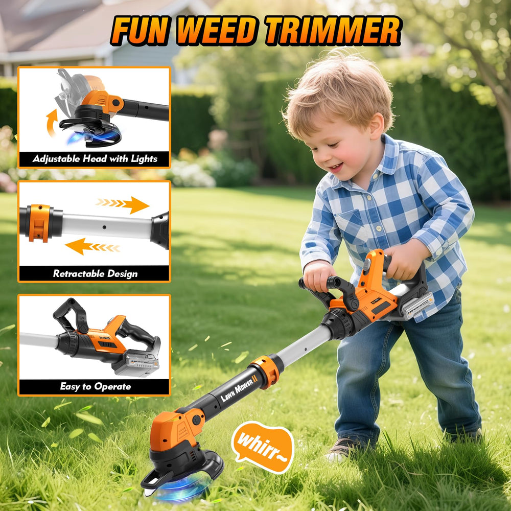 Hodurgyi 3-in-1 hedge trimmer toy supports safe small-hand use.