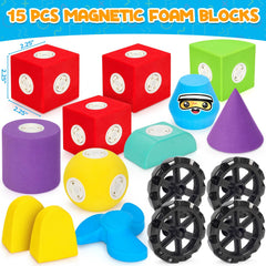 Hodurgyi blocks encouraging collaborative play and imaginative world building