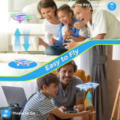 HOFMOC mini drone battery life extended with dual batteries for longer sessions.