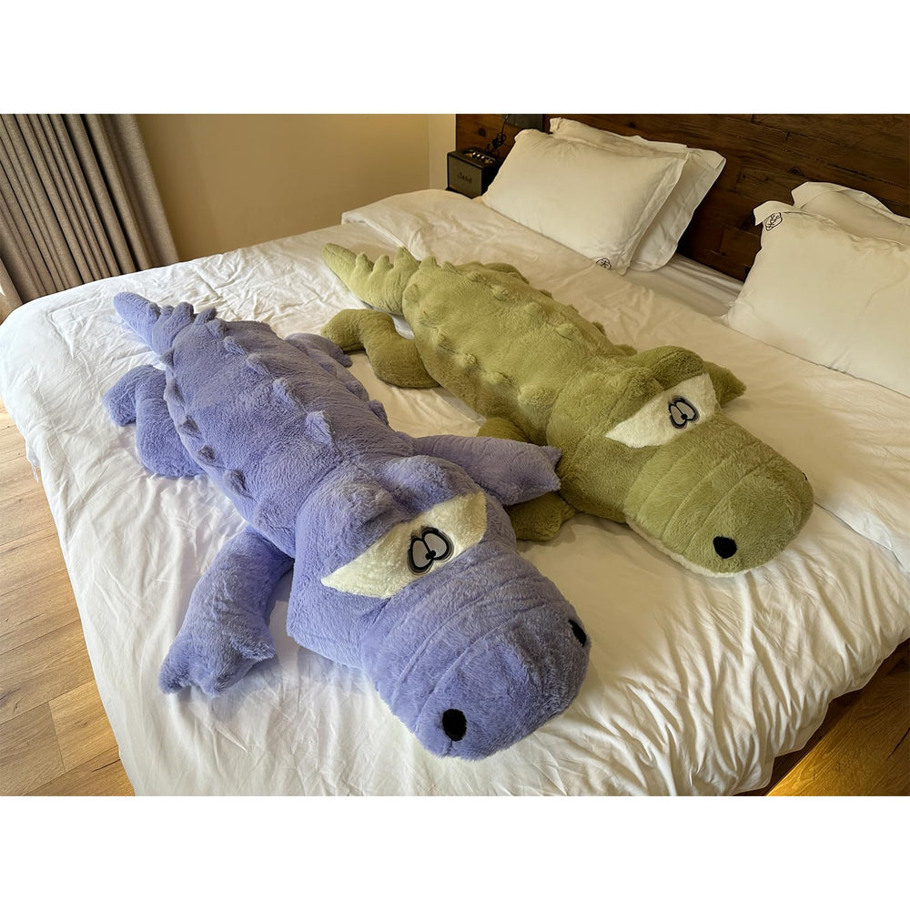 Hofun4U alligator plush color options display in six colors.