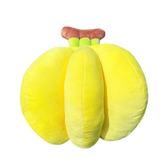 Hofun4U banana plush pillow travel buddy on a trip for comfort