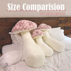 Hofun4U mushroom plush pillow gift-ready presentation for gifting.
