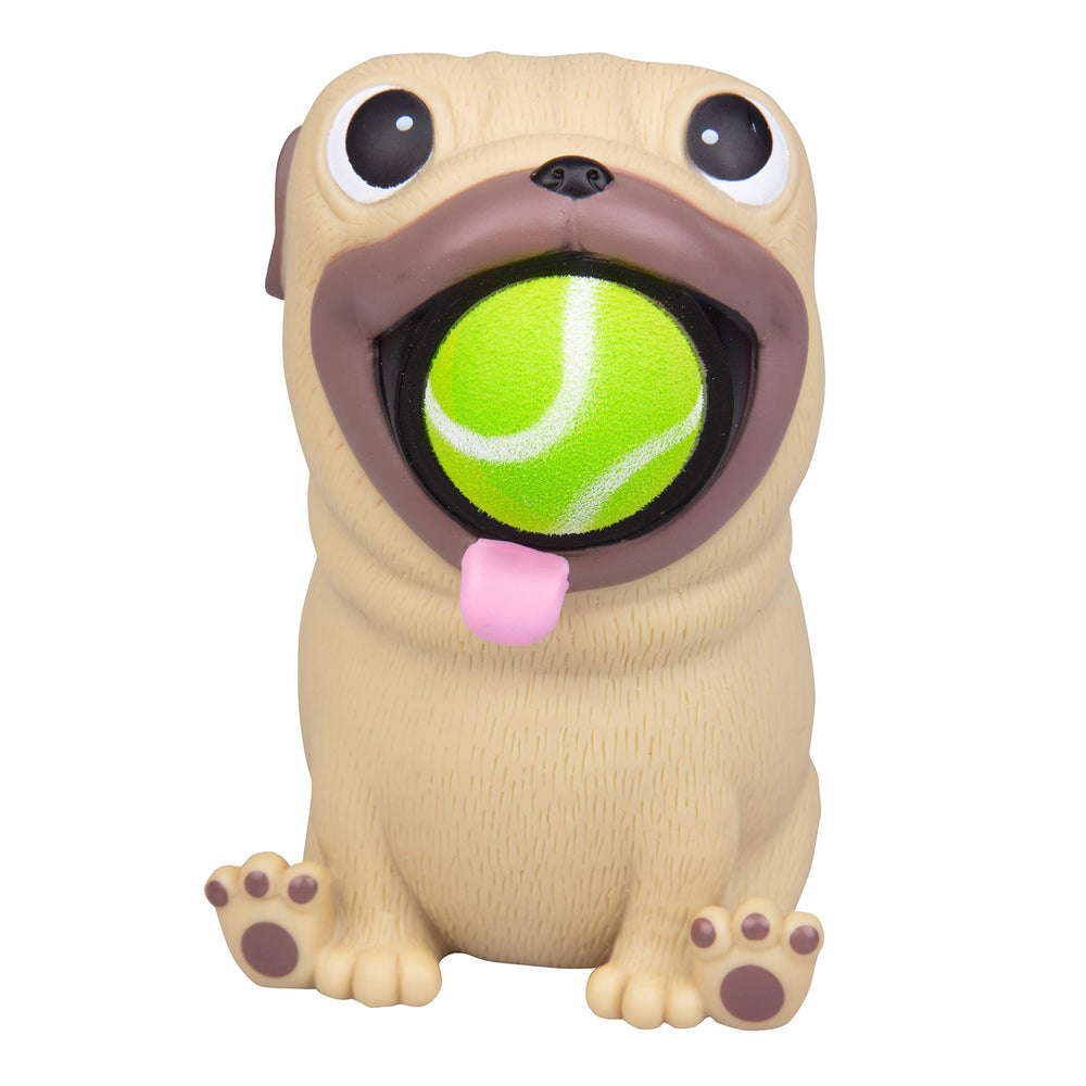 Hog Wild Pug Ball Popper close-up highlighting air-powered launch action