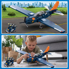 HOGOKIDS 3-in-1 helicopter gunship design ideal for rescue missions